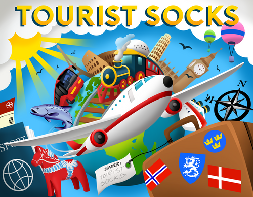 Svensk Husman X Tourist socks