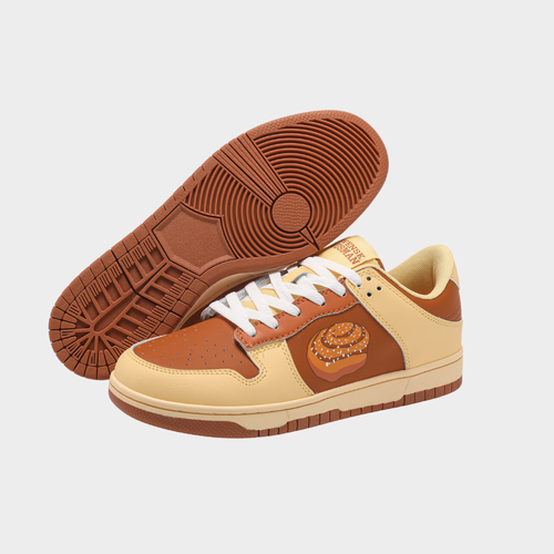 Sneakers #1 Kanelbulle brun