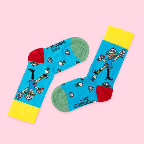 Barnstrumpor - Pippi tårtor