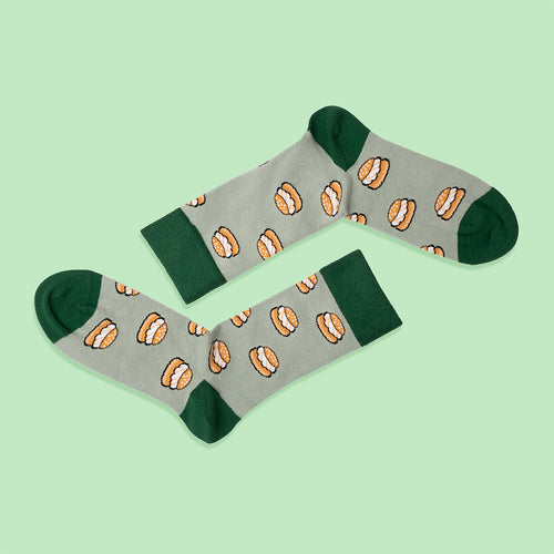 Strumpor - Semla grön