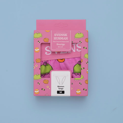 Tangatrosa - FIKA Mönster - Rosa - Svenskhusman