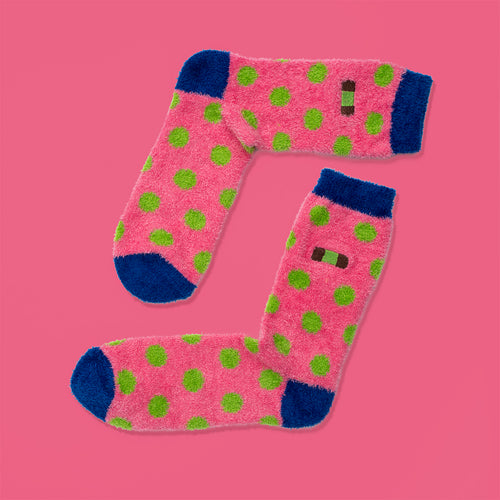 Fluffiga strumpor dammsugare