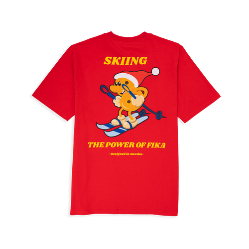 Skiing Lussebulle t-shirt - Svenskhusman