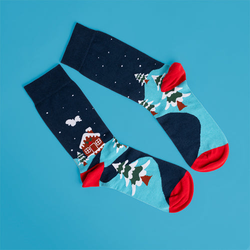 Strumpor Pepparkakslandskap - Svenskhusman