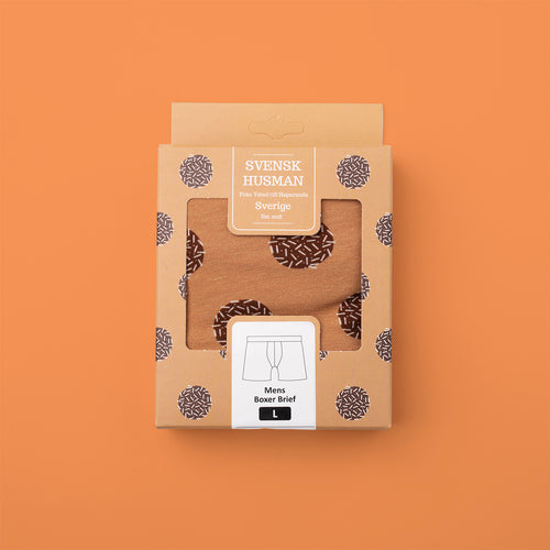 Boxerkalsonger Boxer - Chokladboll - Svenskhusman