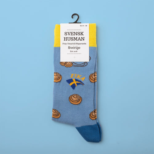 Strumpor Kanelbullen - FIKA - Svenskhusman