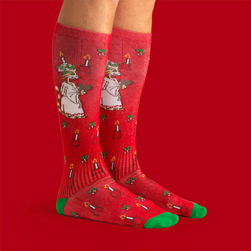 Stödstrumpor - Findus är Lucia