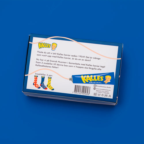Kalles kaviar box 3-pack - Originalet - Svenskhusman