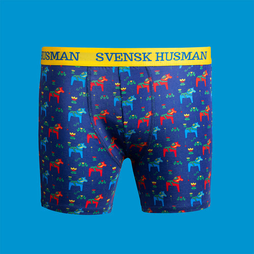 Boxerkalsonger Boxer  - Dalahäst - Svenskhusman
