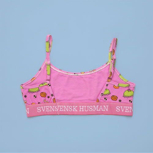 BH Topp  - FIKA Mönster - Rosa - Svenskhusman