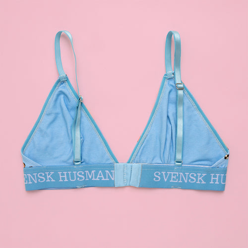 BH - FIKA Mönster - Baby blå - Svenskhusman
