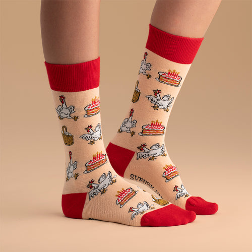 Barnstrumpor -  Pettson & Findus Pannkakstårta - Svenskhusman