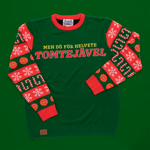 Jultröja - Tomtejävel Dam - Svenskhusman