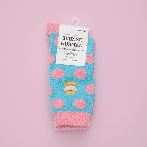 Fluffiga strumpor Semlan - Svenskhusman