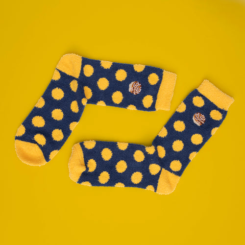 Fluffiga strumpor Kanelbullen - Svenskhusman