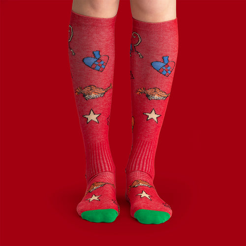 Stödstrumpor - Pippi Jul