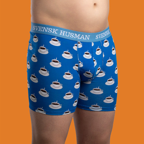 Boxerkalsonger Boxer  - kaffekopp - Svenskhusman