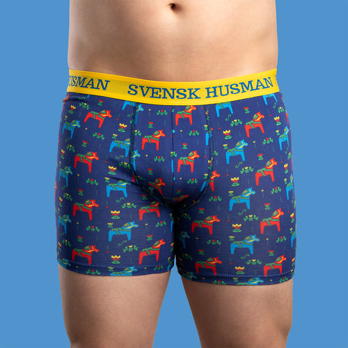 Boxerkalsonger Boxer  - Dalahäst - Svenskhusman