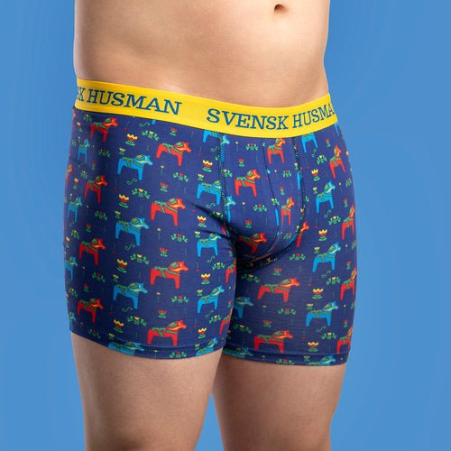Boxerkalsonger Boxer  - Dalahäst - Svenskhusman