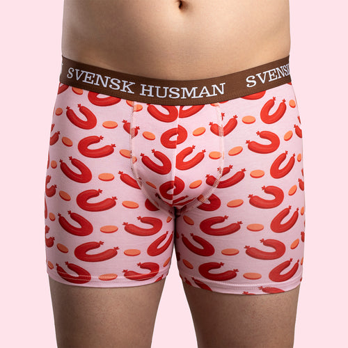 Boxerkalsonger Boxer  - falukorv - Svenskhusman