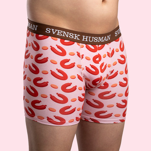 Boxerkalsonger Boxer  - falukorv - Svenskhusman