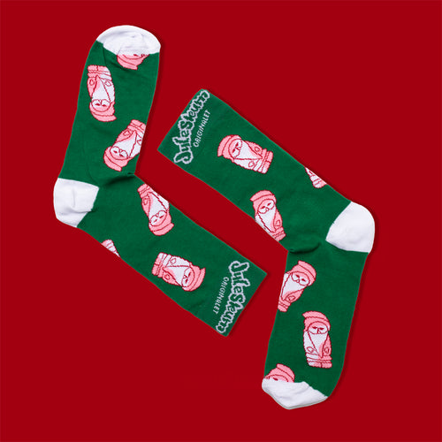 Socks Christmas foam - GREEN The Original