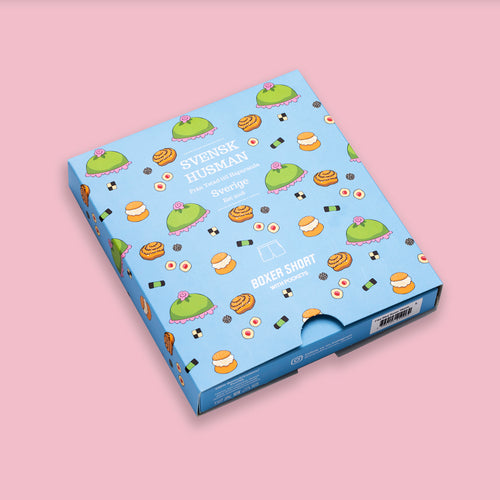 Boxershorts - Fika ljusblå Unisex