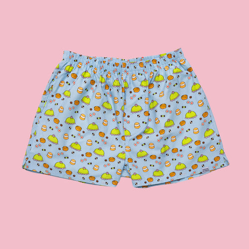 Boxershorts - Fika ljusblå Unisex
