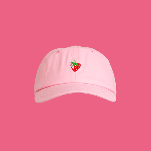 Mütze - Erdbeerprinzessin rosa