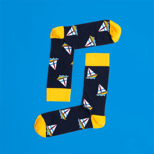 Strumpor - Segelbåt