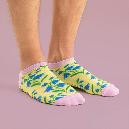 Sneakerstrumpor - Blåklocka