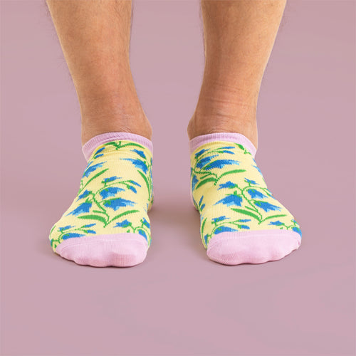 Sneakerstrumpor - Blåklocka