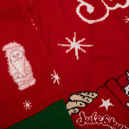 Jultröja - Juleskum röd - Herr