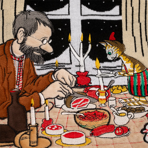 Jultröja - Pettson & findus julbord - Herr