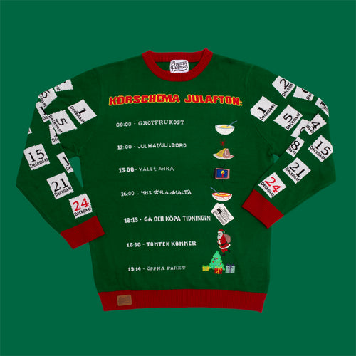 Jultröja - Körschema - Herr