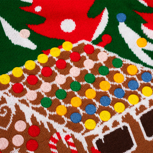 Jultröja - Pepparkakshus - Dam