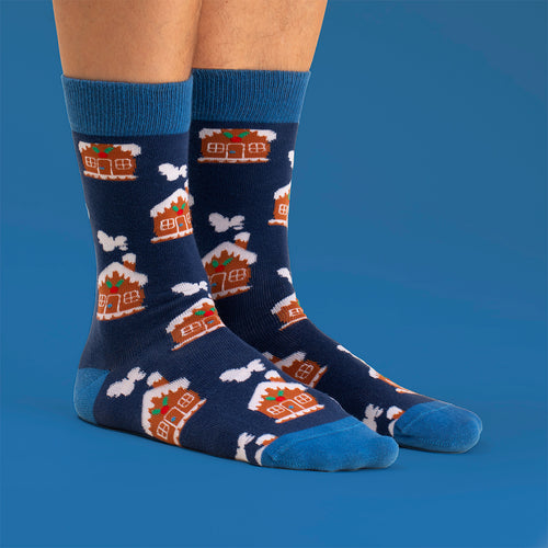 Socks - Luxury Gingerbread House