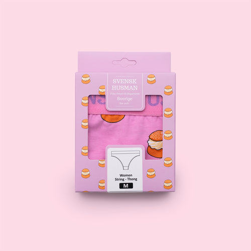 Thong panties - Semla pink