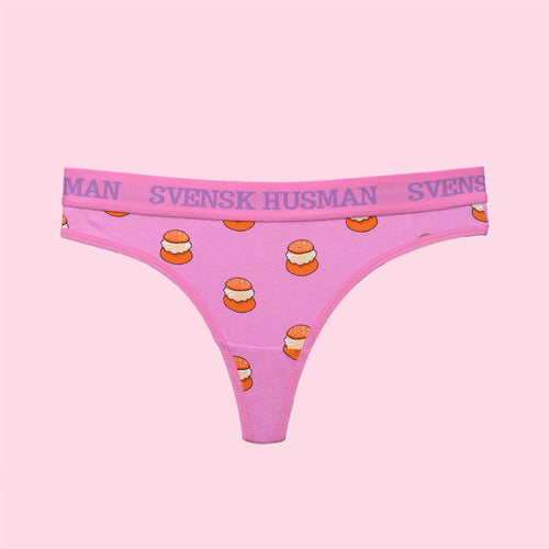Thong panties - Semla pink