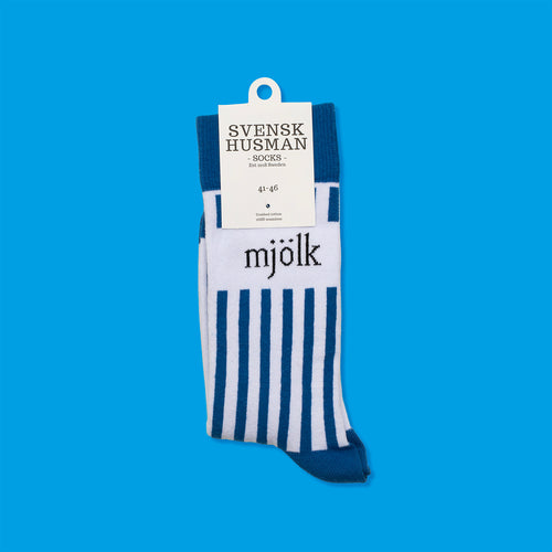 Strumpor - Blå mjölk