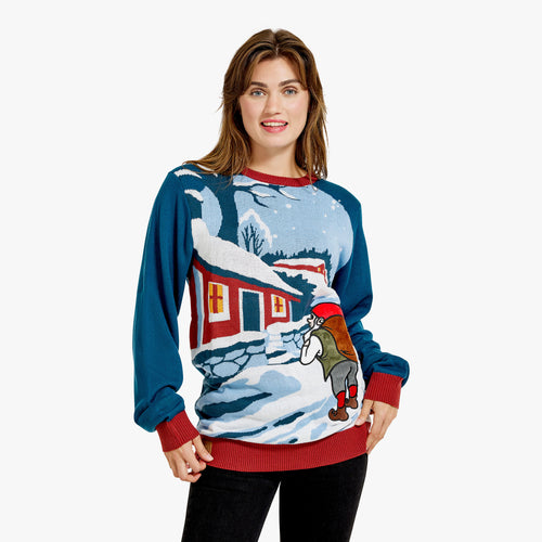 Jultröja - Gårdstomte - Dam