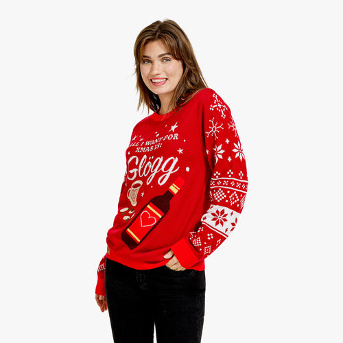 Jultröja - Glögg - Dam