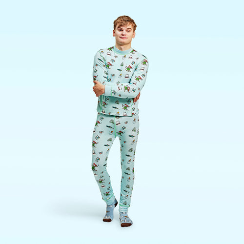 Underställ unisex bambu Set  - Findus Åker skidor