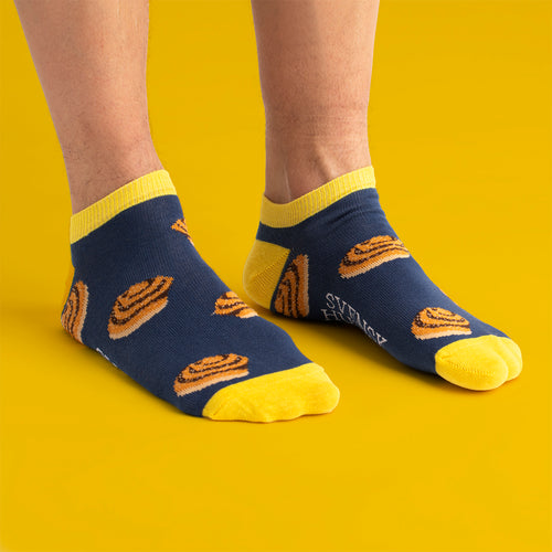 Sneakersstrumpor Kanelbulle - Svenskhusman