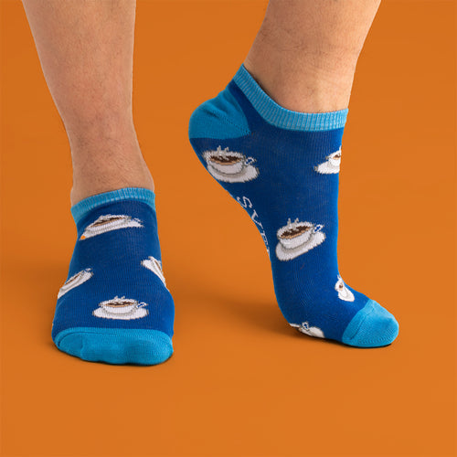 Sneakersstrumpor Kaffekopp - Svenskhusman