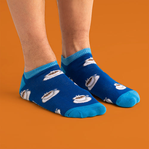 Sneakersstrumpor Kaffekopp - Svenskhusman