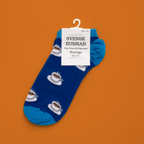 Sneakersstrumpor Kaffekopp - Svenskhusman