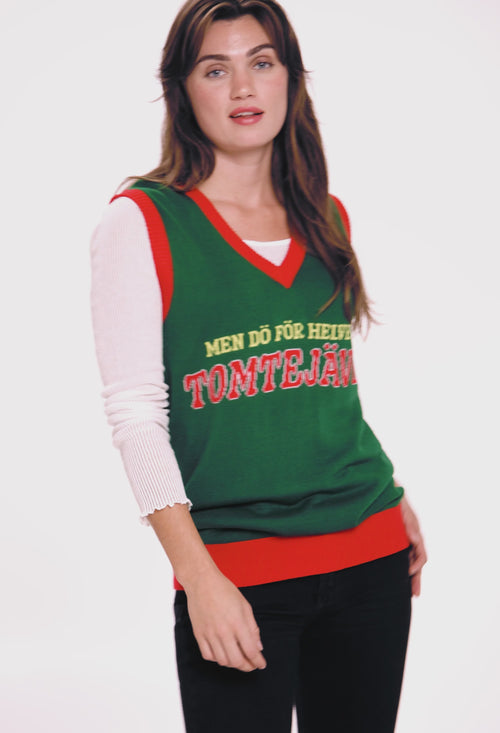 Weste - Weihnachtsmann Damen