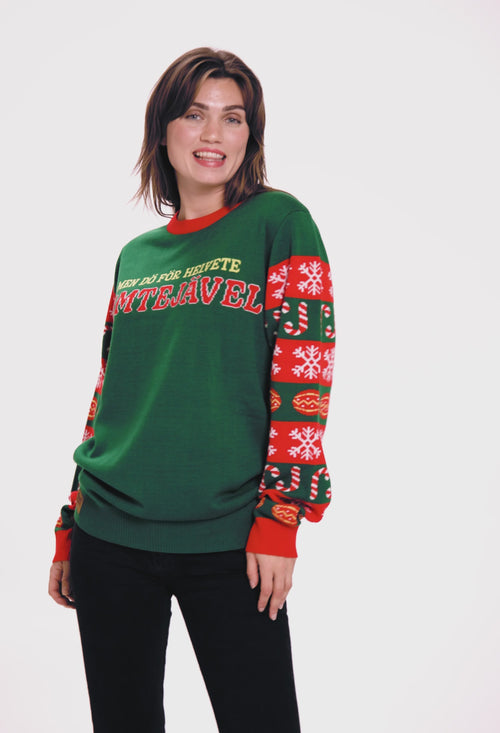 Jultröja - Tomtejävel Dam