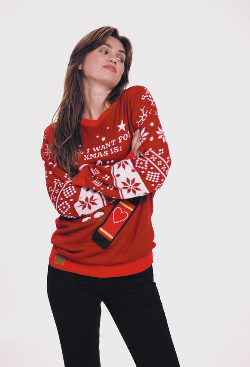 Jultröja - Glögg - Dam